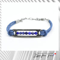 Bracelet titane pierre naturelles ∣ Bijoux Titane France®