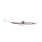 Bracelet en titane et cordon rouge ∣ Bijoux Titane France®