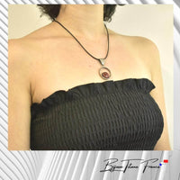 Pendentif medaillon pour femme  ∣ Bijoux Titane France®